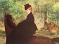The Horsewoman Realism Impressionism Edouard Manet